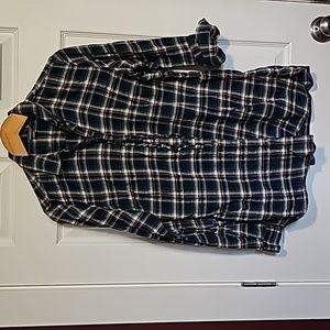 Eddie Bauer plaid flannel